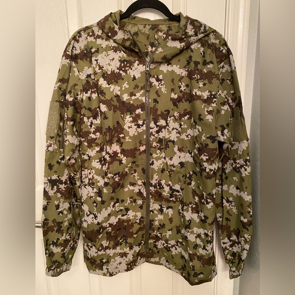 Men’s Camouflage Shirt Jacket